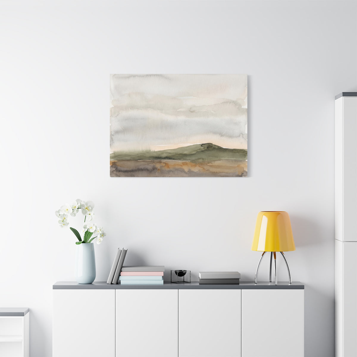 Olive Rise, another view of the print