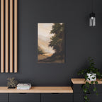 The Wooded Valley canvas, 30 x 40 in, front view