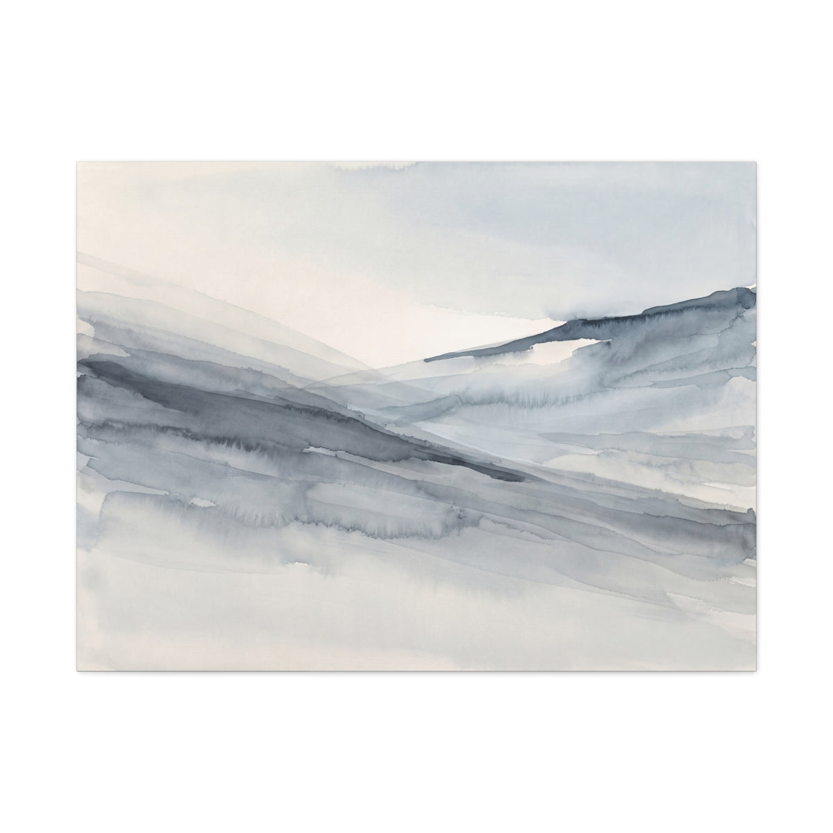 Where the Slopes Meet, another view of the print