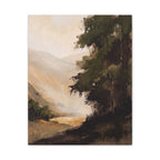 The Wooded Valley, the print as it is made