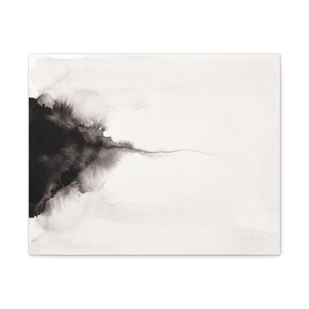 Monochrome Horizon, the print as it is made
