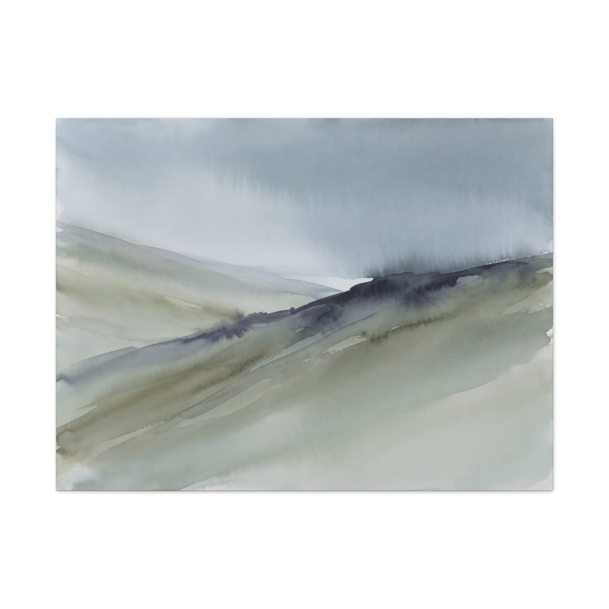 Sage Slopes, another view of the print
