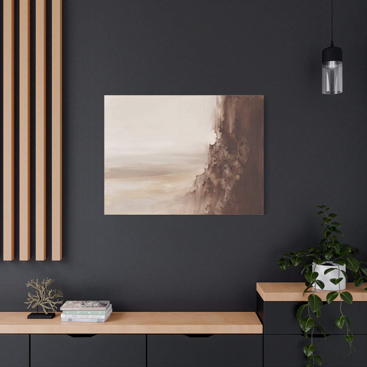 Strata and Silence, another view of the print
