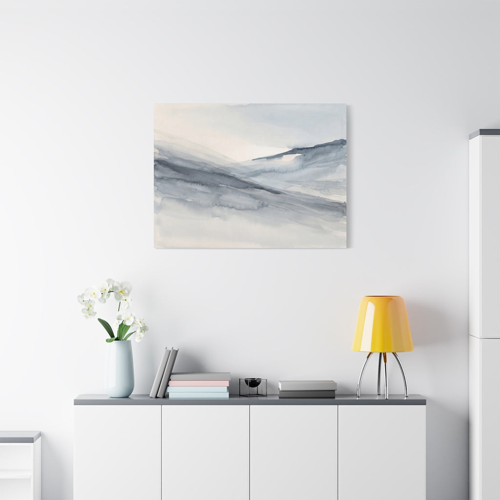 Where the Slopes Meet, another view of the print