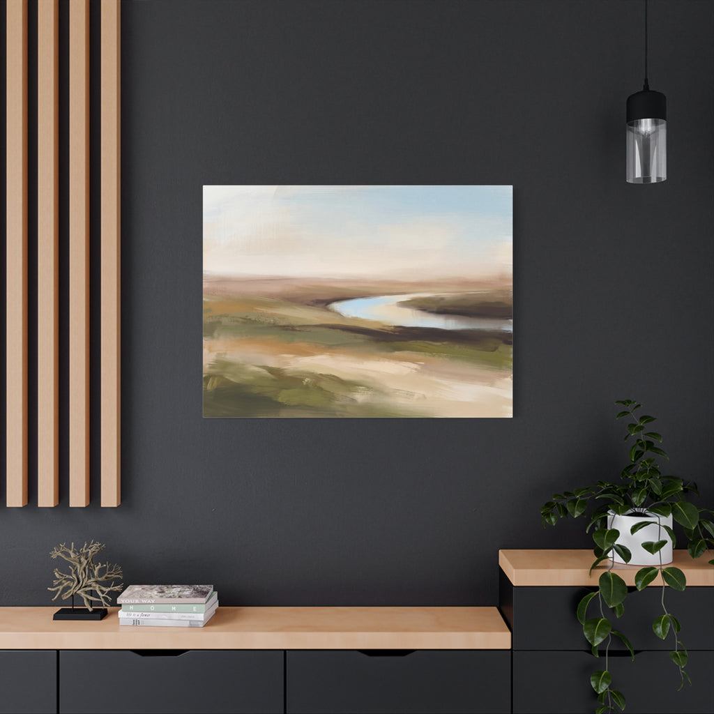 The River Bend, another view of the print