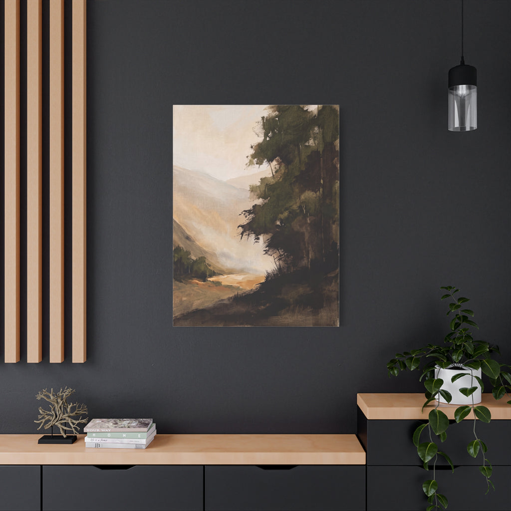 The Wooded Valley, another view of the print