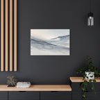 Where the Slopes Meet canvas, 40 x 30 in, front view