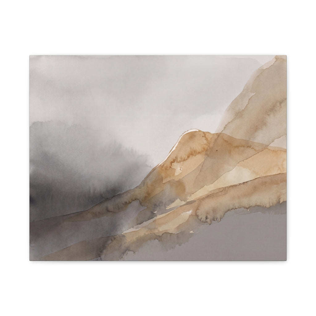 Where the Fog Gathers, the print as it is made