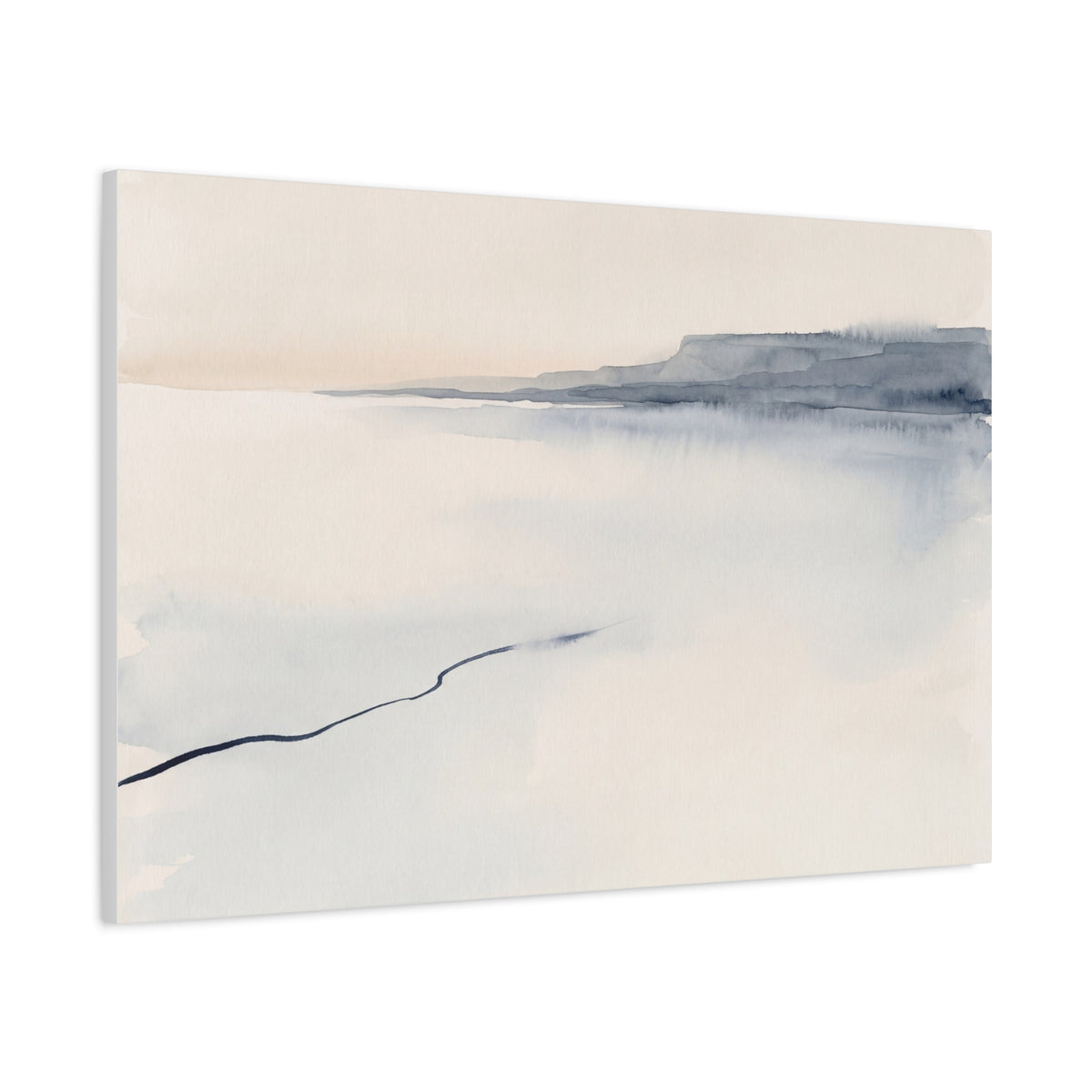 The Far Shore, another view of the print
