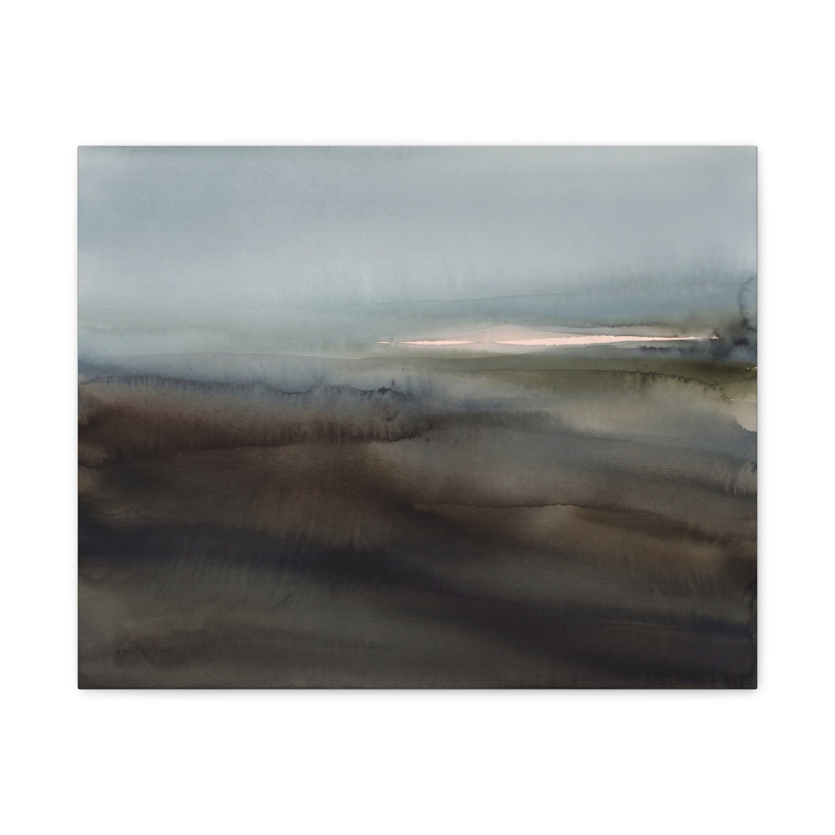 Distant Basin, the print as it is made