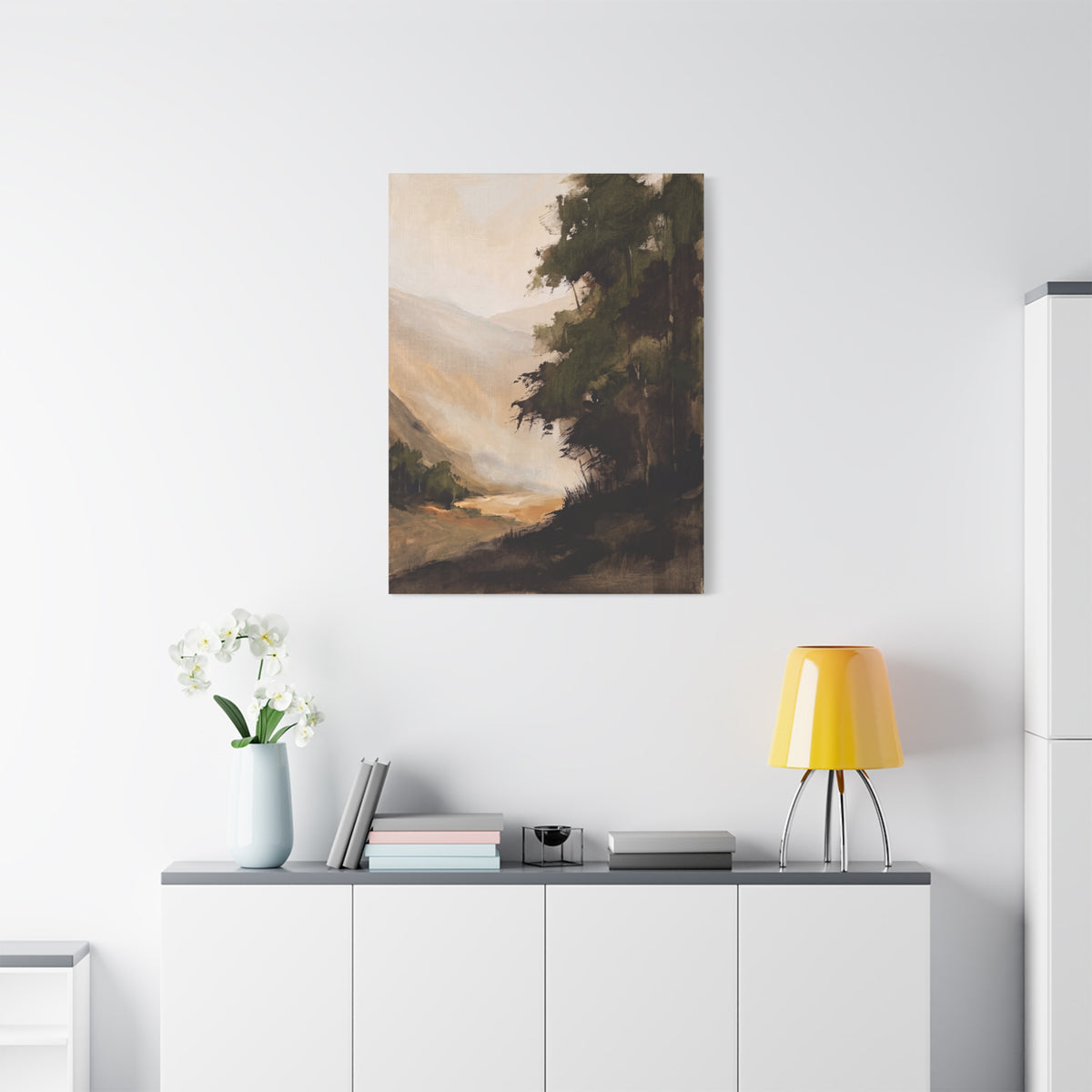 The Wooded Valley, another view of the print