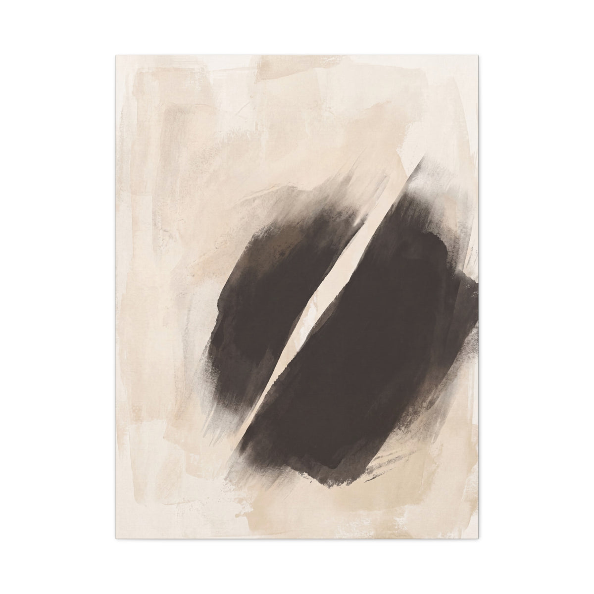 Earthen Forms canvas, 24 x 36 in, front view