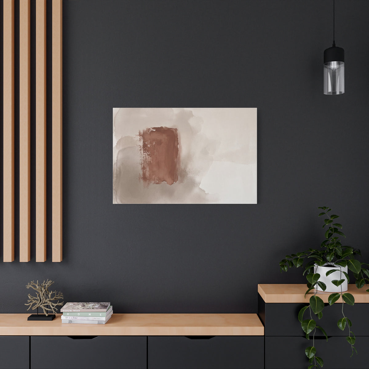Clay and Silence, another view of the print