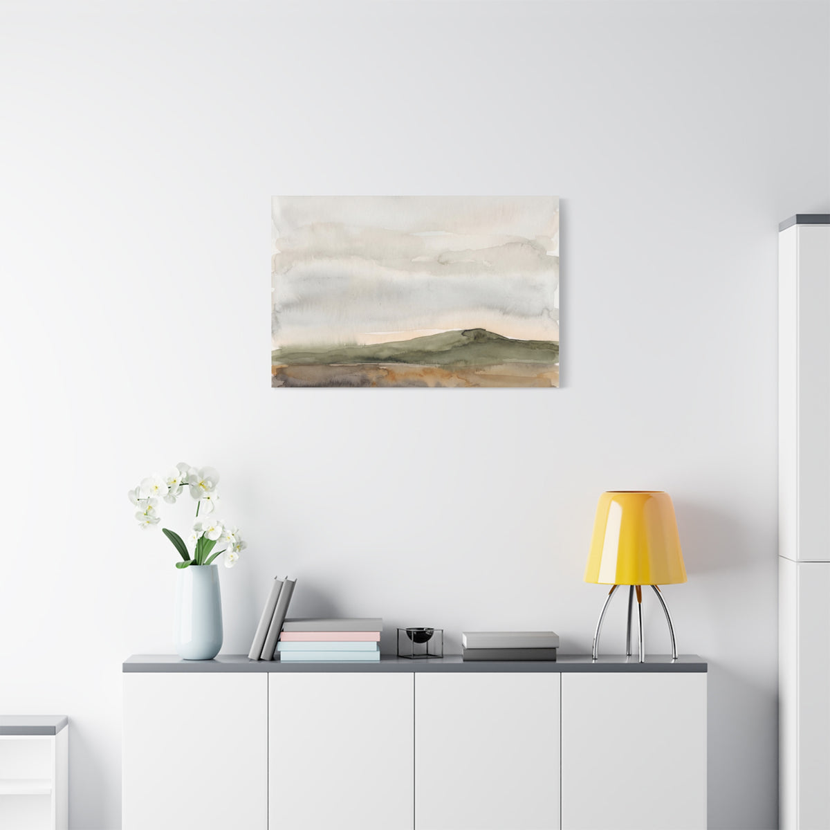 Olive Rise, another view of the print