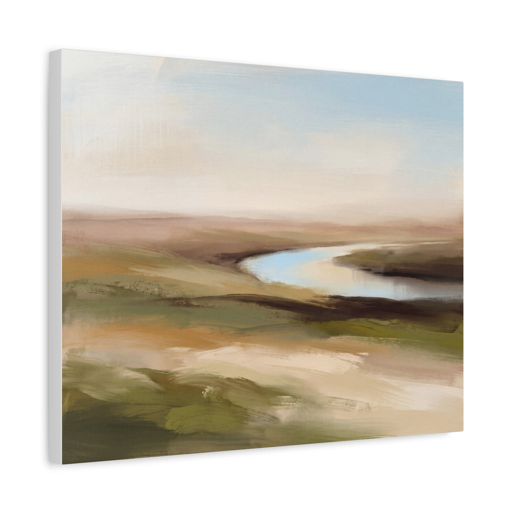 The River Bend, another view of the print