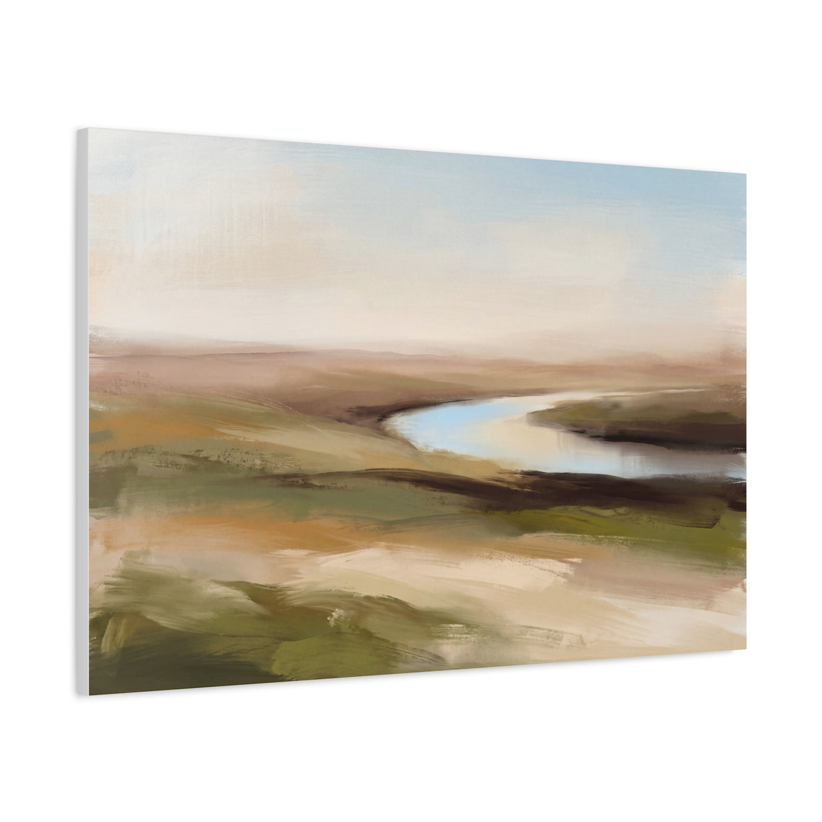 The River Bend, another view of the print