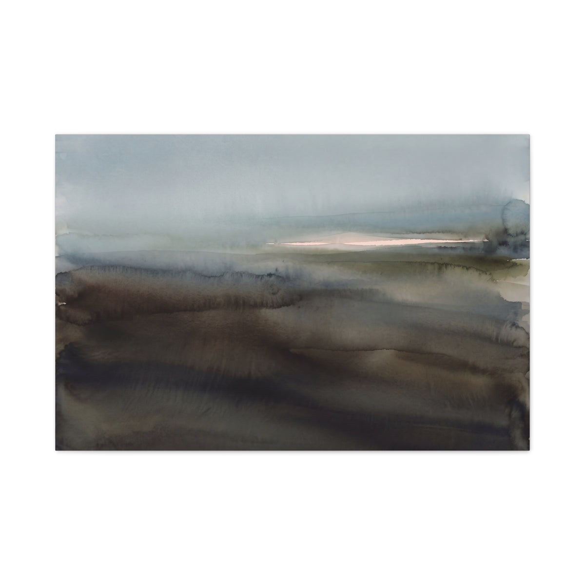 Distant Basin, another view of the print