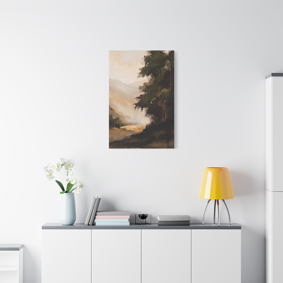 The Wooded Valley, another view of the print