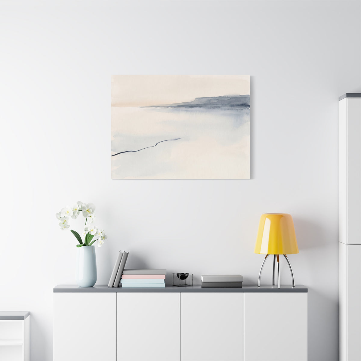 The Far Shore, another view of the print