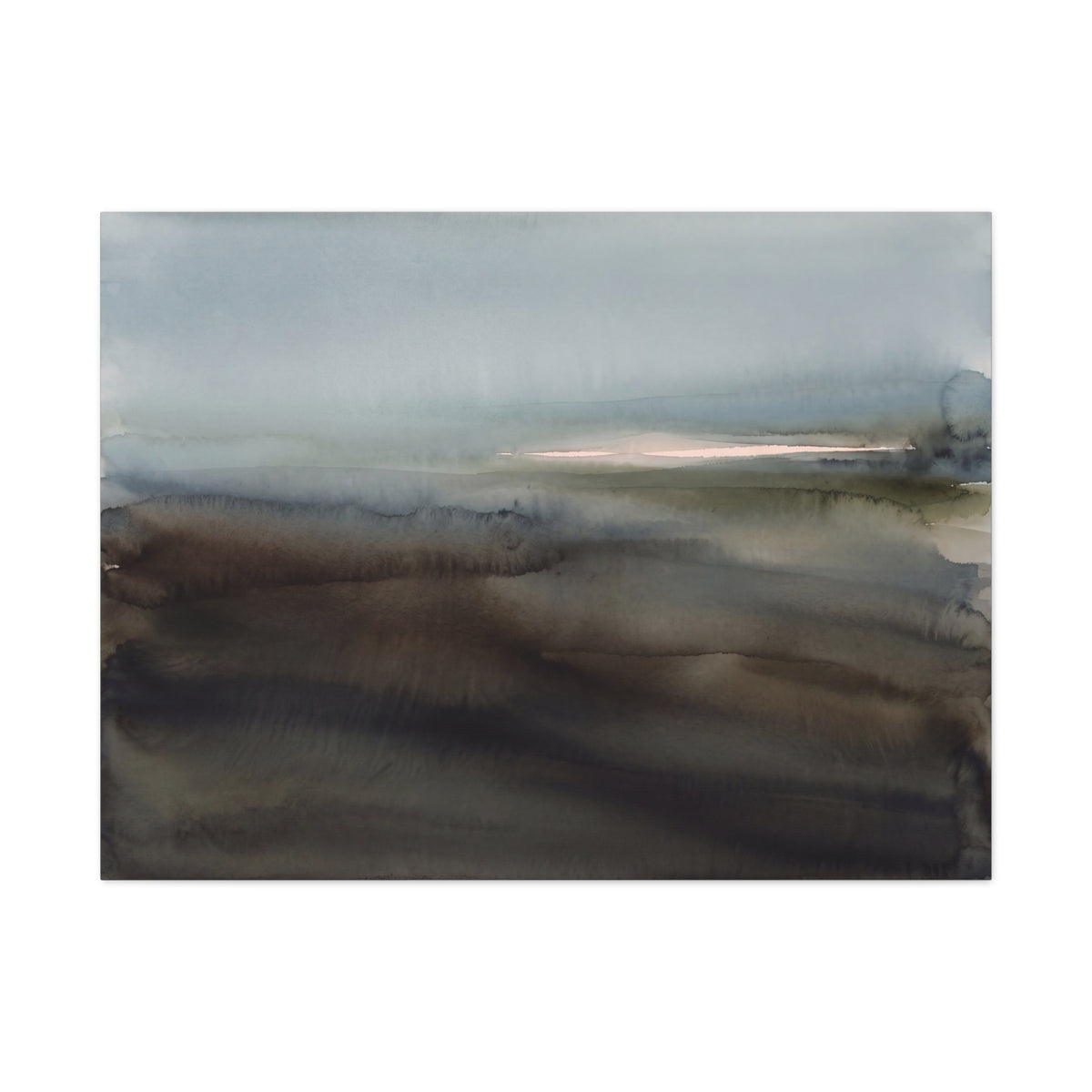 Distant Basin, another view of the print