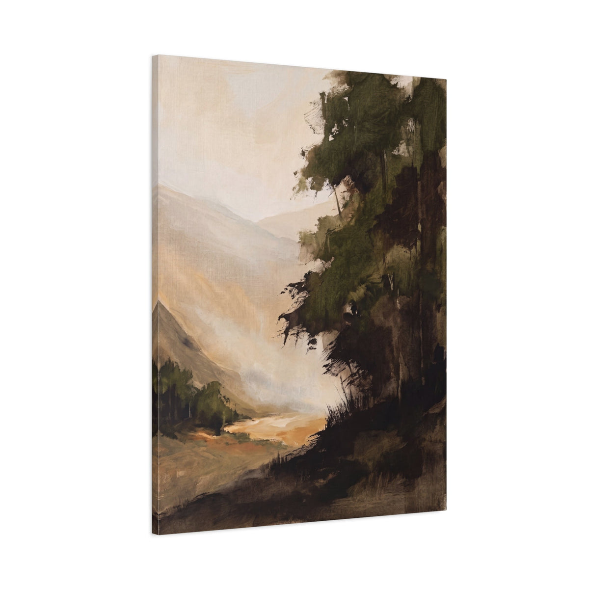 The Wooded Valley, another view of the print
